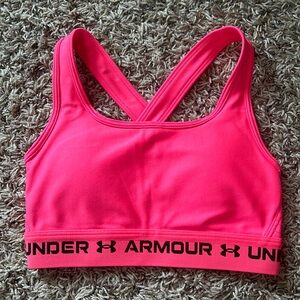 UNDER ARMOUR | Bright Pink Sports Bra
